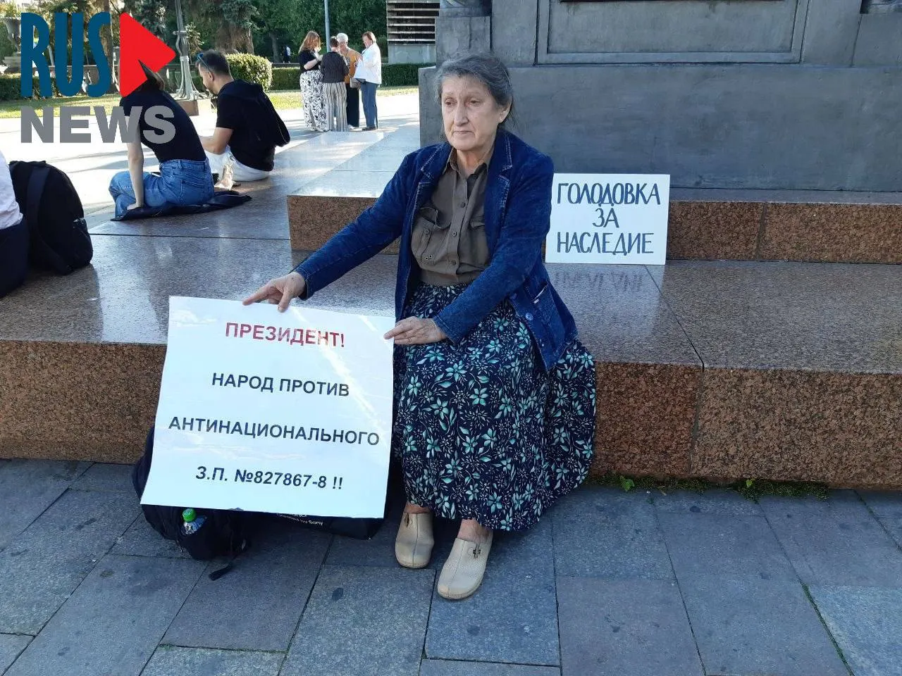Председатель новосибирского отделения ВООПИК Наталья Шамина устроила одиночную голодовку у памятника Кириллу и Мефодию в знак протеста против законопроекта о передаче регионам полномочий по учёту объектов наследия. Через час её задержала полиция.