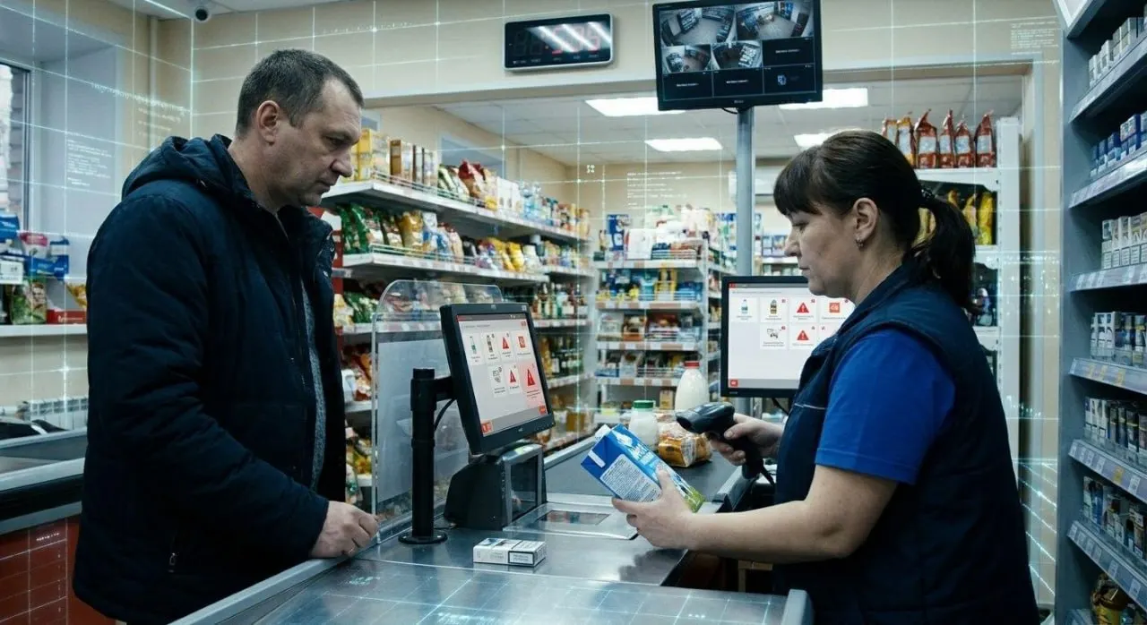 Система будет фиксировать факт продажи просроченных товаров при кассе, формировать проект постановления и направлять его в контролирующие органы; штрафы будут приходить в личный кабинет на «Госуслугах».