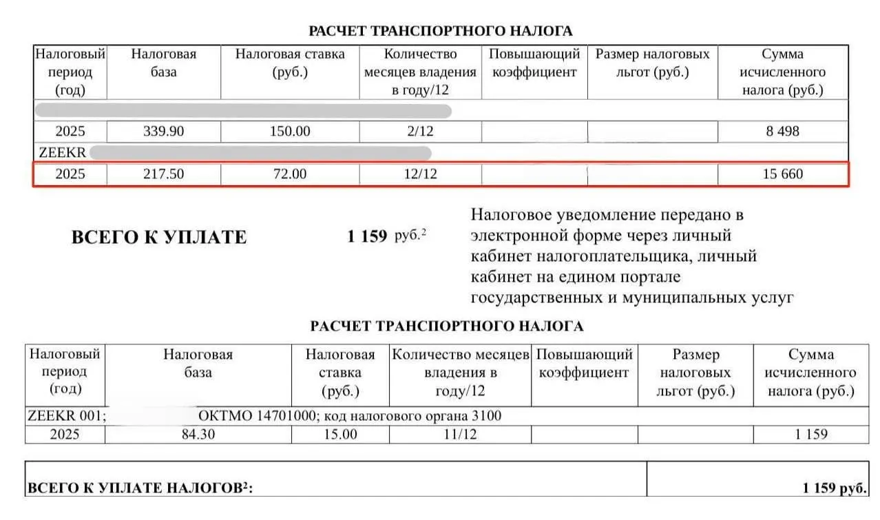 Несмотря на нулевую ставку налога на транспорт для электромобилей до конца 2027 года, автовладельцы получают уведомления об оплате, а ответы от налоговой службы не приходят.